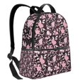 thumbnail image 2 of Zufioo Daisies Flowers Print Fashion Large Capacity Backpack, Zippered Multi-compartment Travel Work Campus Lightweight Backpack, Unisex, 2 of 5