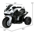 thumbnail image 3 of Topbuy Black 6 V BMW Motorcycle Powered Ride-On, 3 of 5