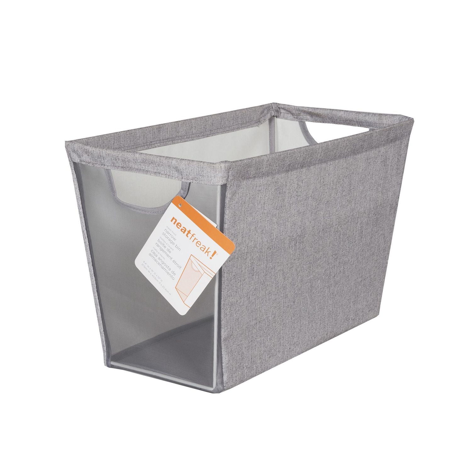 neatfreak! Narrow Mesh Front Storage Bin