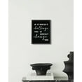 thumbnail image 4 of 8x10in Black Framed Inspirational Wall Art Men Motivational Quote Sayings Prints Office Home Decor Encouraging Positive Posters, 4 of 5