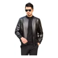 thumbnail image 1 of Chamarra Chaqueta Biker Piel Vinil Polo Slim Hombre Moda, 1 of 8