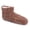 Canyon Rose, variant on Women's Chenille Cable Bootie Slippers