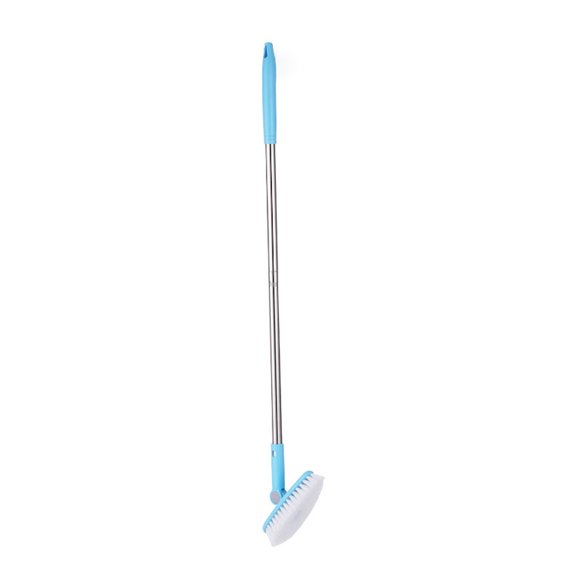 Cleaning Brush Combo Tub And Tile Brush Cleaner Brush With 35in Handle Tool For Bathroom Tub Wall Mop Scrub