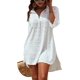 thumbnail image 1 of Bata playera sexy con escote en V profundo estampada, 1 of 4