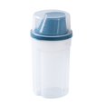 thumbnail image 2 of MesaSe Clear Food Storage Container Large Capacity Food Container for Rice Sugar Candy Flour(Salmon L), 2 of 10