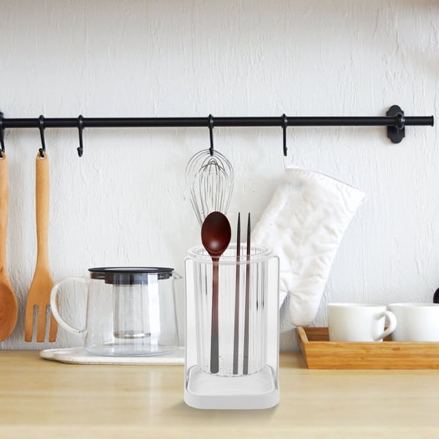 TABLETREANDS Organizador Resistente Para Utensilios Y En Cocina Con Materiales Hierro Y Silicona