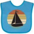 thumbnail image 3 of Inktastic Sailboat Vintage Nautical Sailing Boys or Girls Baby Bib, 3 of 4