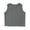 Grey, variant on TBWNWG Girls Athletic Tank Tops for Kids High Neck Crop Tops for Gym and Yoga Stylish Ribbed Knit Design for Activewear,Sizes 5-6 Years
