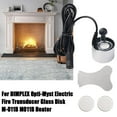 thumbnail image 2 of For DIMPLEX Opti-Myst Electric Fire Transducer Glass Disk M-011B M011B Heater ' K7B5, 2 of 6