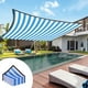 thumbnail image 4 of Toldo vela rectangular para exteriores, protección UV y resistente al viento, diseño moderno, para patio/jardín, sombra para piscinas, tela impermeable, bloqueador solar, cubierta para jardín, refugi, 4 of 8