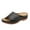 Black, variant on OAVQHLG3B Summer Ladies Wedge Heel Slippers Sandals Casual Thick Bottom Carved Women's Shoes