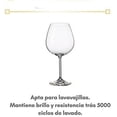 thumbnail image 4 of Copa BURGUNDY de cristal para Vino Tinto. Línea Gastro. Juego de 6 copas, 4 of 4