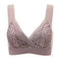 thumbnail image 3 of CHUANK Seamless Bras Full Coverage Wireless Push Up Bra for Women  Underwire Comfort V Neck Bralettes with Support 2 Pack Multicolor 4L, 3 of 9