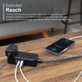 thumbnail image 4 of Cable de extensión Power Strip GE 82586 con 2 salidas y 3 puertos USB, 4 of 6