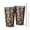Dark Blue Daisy, variant on 16oz Tumblers Green Daisy Flower Yellow Centers Pattern Stainless Steel Vacuum Insulated Double Wall Travel Tumbler Cups Mug with Lid and Straw,Cleaning Brush for Coffee,Tea