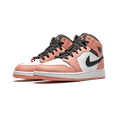 thumbnail image 2 of JORDAN GRADE SCHOOL Air Jordan 1 MID GS "Pink Quartz" 555112 603 from Stadium Goods, 2 of 6