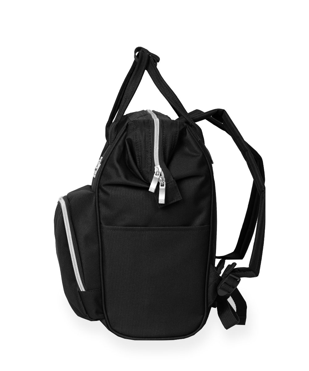 Everest 13" Mini Backpack Handbag, Black All Ages, Unisex HP1100-BK, Carrier and Shoulder Book Bag for School, Work, Sports, and Travel - image 5 of 5