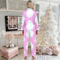 thumbnail image 4 of Womens Pajama Sets – Two Piece Pajamas for Women Set with Cropped Tops Perfect for Brunch or Home Office Wear Women's Halloween Print Long Robe & Pants Set Homewear For Festivities, 4 of 5