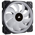 thumbnail image 2 of Ventilador Corsair LL Series LL120 RGB de 120 mm con doble bucle de luz RGB LED PWM (paquete individual, CO-9050071-WW) para escritorio, negro, sin controlador, 2 of 5