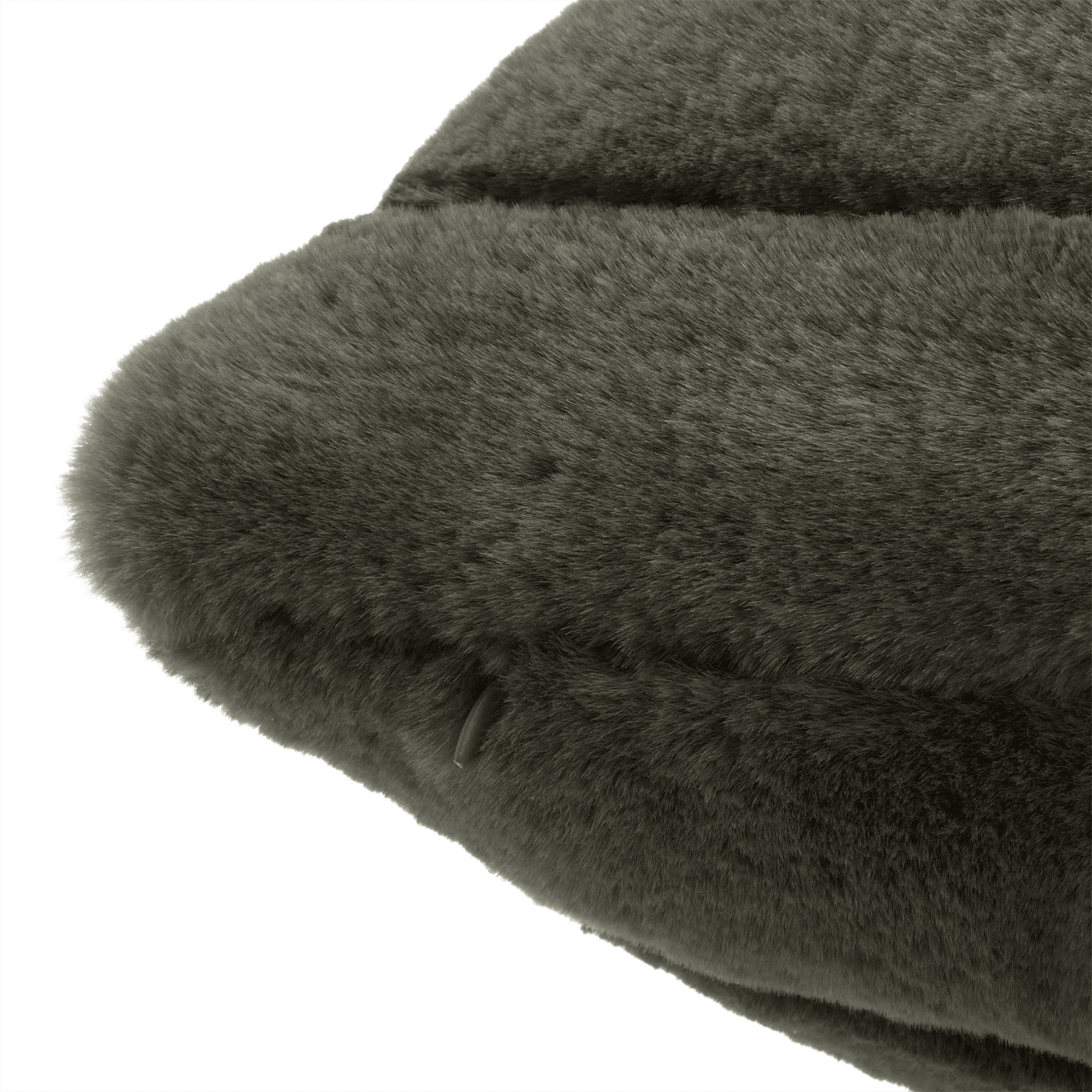 Bouclair Cougar Faux Fur Throw Pillow, Boucle cushion, cozy texture