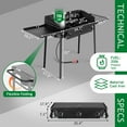 thumbnail image 4 of UBesGoo Portable 3 Burner Propane 225,000BTU Outdoor Stove with Side Shelf, 4 of 8