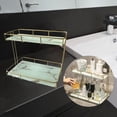 thumbnail image 3 of Organizador de Baño Organizador de Cosméticos de Encimera Sunnimix Oro Blanco, 3 of 7