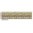 thumbnail image 3 of Neutral Color Fabric by the Yard, Geometric Hexagonal Shapes Triangles Inner Polka Dots Stripes, Decorative Upholstery Fabric for Sofas and Home Accents, Mustard Pale Mauve Taupe by Ambesonne, 3 of 5