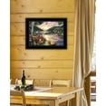 thumbnail image 2 of TrendyDecor4U Lakefront Camping I By Ed Wargo Framed Print ED413-704G, 2 of 3