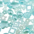 thumbnail image 3 of amagogo 5xDIY Jewelry Accessories Flat Back Embellishments Pearls Light Blue 5 Pcs, 3 of 9