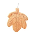 thumbnail image 1 of Decorative Hangable Leaf Shape Coral Towels for Bathroom and Kitchen Use Soft Absorbent Washcloths Home, 1 of 3