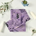 thumbnail image 6 of 3 Sizes of Towel Sets Including Bath Towel Hand Towel and Washcloth for Daily Use Purple Moths, 6 of 8