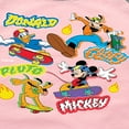thumbnail image 3 of Disney - Mickey Mouse & Friends Skater Crew - Toddler & Youth Girls Raglan Graphic T-Shirt, 3 of 4