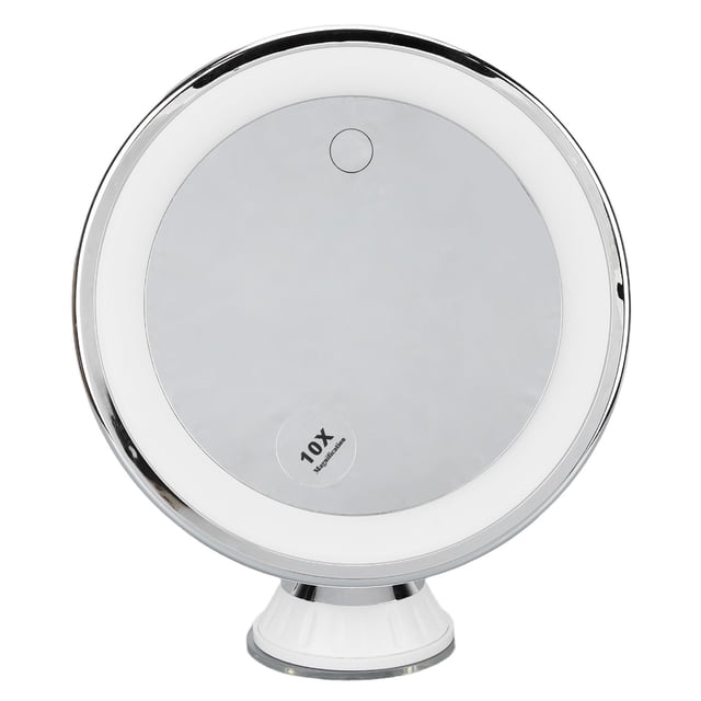 Makeup Mirror,Suction Cup Makeup Mirror Makeup Mirror X Magnify Makeup Mirrorwith Lights Best in Class
