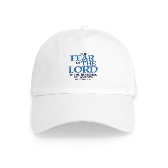 CafePress - Fear Of The Lord Cap - Adjustable 100% Brushed Unisex Casual Cotton Baseball Cap, Beige, 1