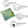 thumbnail image 6 of nygtbtfer Pillow Cases for Bed Bedding Decoration Wild Leaf Scenery Trunk Colour Forest Trees Nature Green Sunlight Natural Daylight Pillowcase Soft Decorative 22x22in, 6 of 7