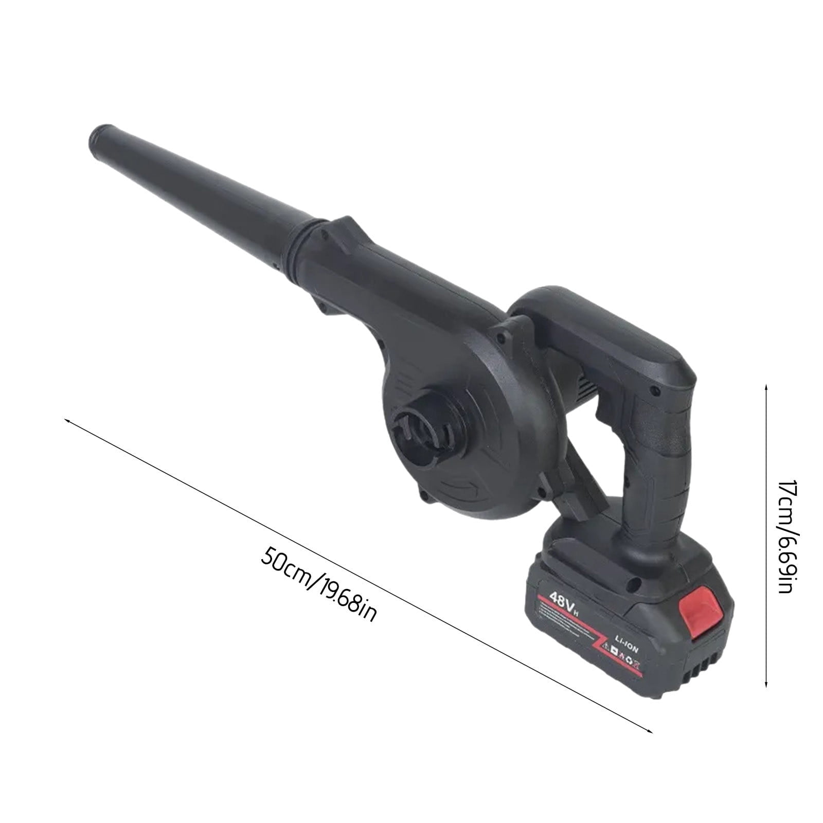 Hxlamzoo 48V Cordless Handheld Leaf Blower & Vacuum