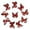 Red, variant on 10Pcs 3D Morpho Butterfly Wall Stickers Realistic Double Wing Butterfly Decals Self Adhesive Butterfly Wall Art For Bedroom Window Home Decor(Red-12Cm)