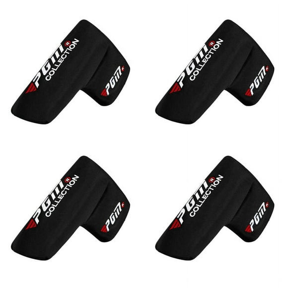4X Putter Cover Headcover Golf Club Protect Heads Cover Putter Headcover for Golf Embroidery Headcover