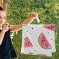thumbnail image 5 of GZHJMY Watermelon Soft Hand Towels, 2 Pcs Absorbent Bath Towel Decorative Fingertip Towels for Bathroom Gym Spa Hotel Beach Swimming Pool,14.4"x 28.3", 5 of 7