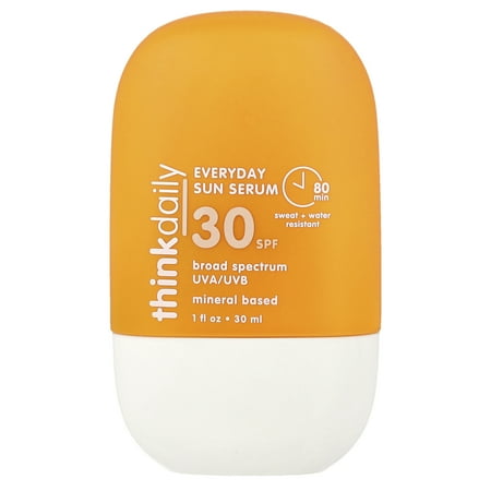 think Thinkdaily, Everyday Sun Serum, SPF 30, Fragrance Free, 1 fl oz (30 ml)