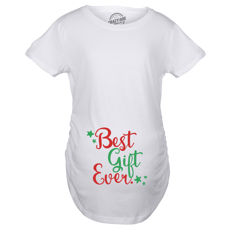 Cute christmas on sale maternity shirts