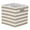 Stone, variant on DII Collapsible Hard Sided Large Bin, Stripe, Stone, 13x13x13"