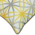 thumbnail image 3 of Sunny Citrus Outdoor Geometric Flower Printed Pillow 18 x 18 in Multi, 3 of 5