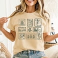 thumbnail image 3 of Retro Christmas Postage Stamp Unisex T-shirt, Sizes S-5XL - Gategoo, 3 of 5
