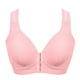 thumbnail image 3 of Sujetador inalámbrico transpirable con hebilla frontal, correa ancha, ropa interior fina para mujer niña, rosa claro, 42/95 tholdsy AP001203-16, 3 of 7