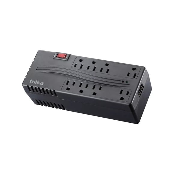 Regulador Electronico Taika Tk-avr1200 De 1200va 8 Contactos
