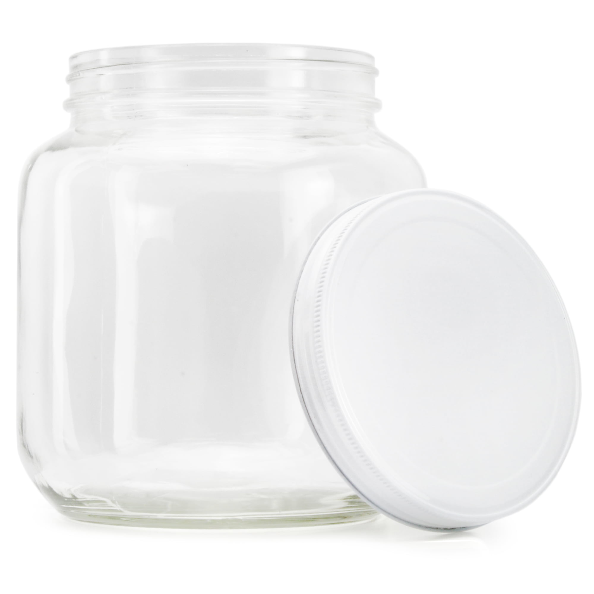 4.5oz Mini Glass Jars with Airtight Lids - Durable & Heat