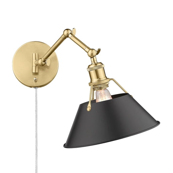 Golden Lighting - Orwell - 1 Light Articulating Wall Sconce in Transitional