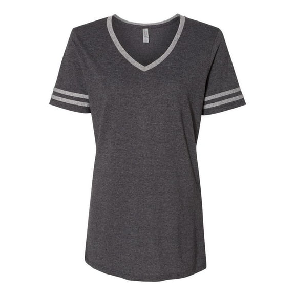 Jerzees Women's 4.5 oz. TRI-BLEND Varsity V-Neck T-Shirt - 602WVR