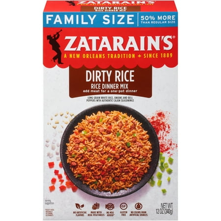 Zatarain's Dirty Rice Family Size, 12 oz